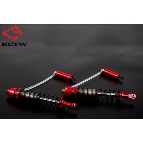 CNC Metal High Strength 10MM Front & Rear Shock Absorber Set with Hydraulic Abdominal for 1/5 Hpi Rofun Rovan Km Baja 5b 5t 5sc