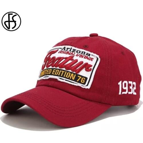 FS 2020 New Streetwear Women Washed Vintage Trucker Cap With Visor Pink Red Baseball Caps For Men Dad Hats Gorras Hombre