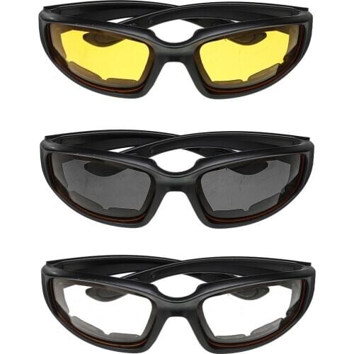Unisex Bicycle Motorcycle Sunglasses Windproof Glasses Anti-Sun UV Outdoor Sports Prevent Antifog Eyewear Anti Glare