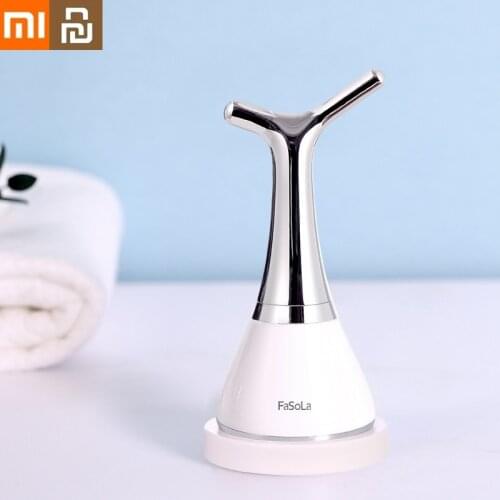 XIAOMI Youpin Neck Face Beauty Device Magnetic Bead Vibration Skin Tighten Reduce Double Chin Anti Wrinkle Remove Skin Care Tool