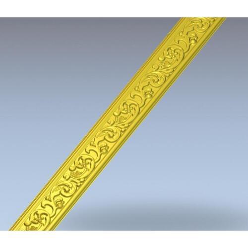 Meandr_48 STL artcam file format model for cnc relief