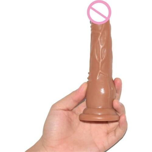 NNSX Miniature short penis Dildo without a scrotum Field stimulating buttock anal plug 18+ adult products Small virgin penis