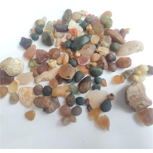 Natural Gobi Agate Natural weathered stone unprocessed agate Fish tank decoration gravel
