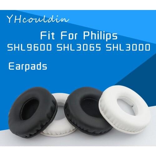 YHcouldin Earpads For Philips SHL9600 SHL3065 SHL3000 Headphone Accessaries Replacement Wrinkled Leather
