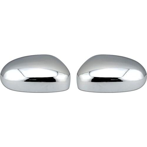 Plastic ABS Chrome wing mirror covers door side mirror caps for Jaguar S-Type 2003-2008