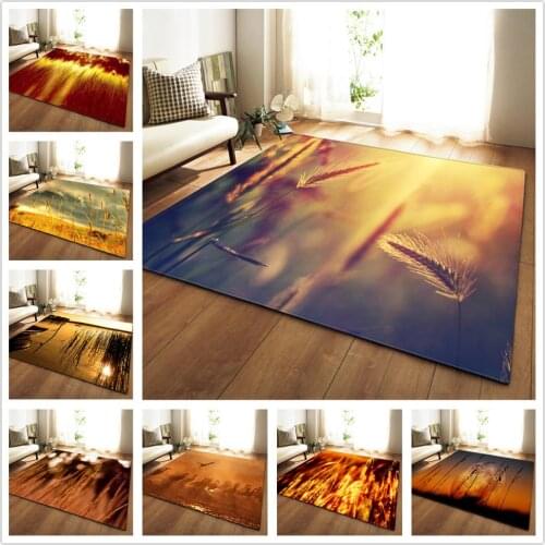 Simple Pastoral style Carpet Flannel Parlor Corridor Mat Memory Foam Hallway Large size Carpets for Living Room Bedroom Area Rug