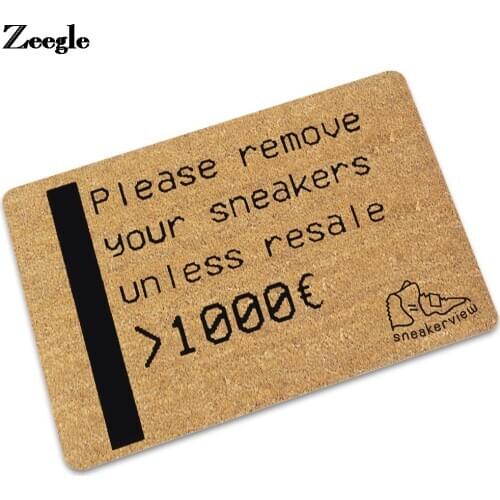 Classic Style Rubber Floor Mat Anti-Slip Entrance Door Mat Kitchen Bathroom Carpet HomeDecor Foot Mat Outdoor Doormat