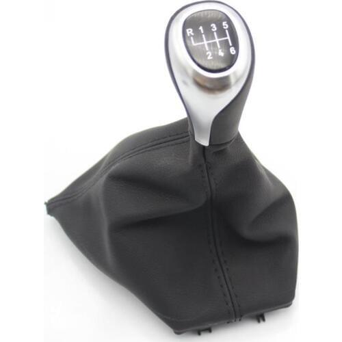 For BMW 3 Series F30 F31 F34 2011 2012 2013 2014 2015 2016 Car-Styling 6 Speed Gear Lever Stick Shift Knob With Leather Boot
