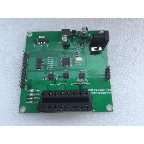 OBD Simulator / Open Source OBDII Simulator / Provide Upper and Lower Computer Source Code
