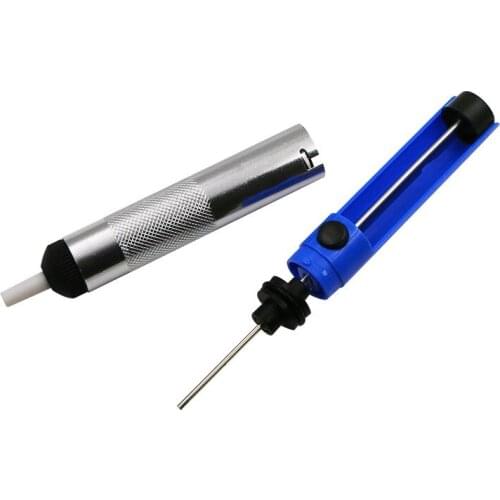Suction Tin Gun Desoldering Pump Metal Soldering Sucker Pen Removal Vacuum Soldering Aluminum Iron Desolder Hand Welding Tools