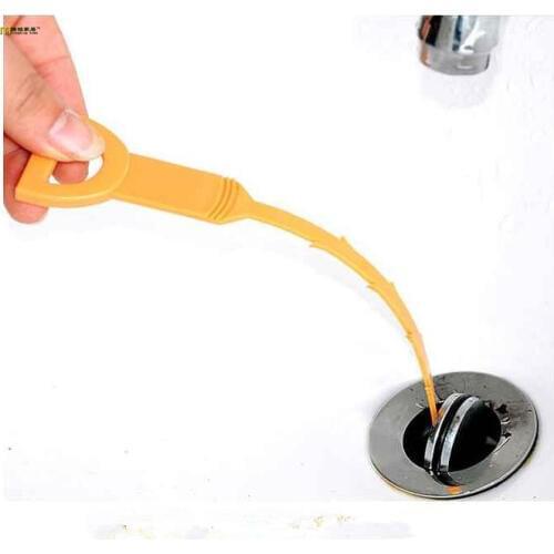 1PC 52CM Bendable brush sewer pipeline dredge sink hair brush cleaner kitchen accessories toilet brush cleaning tools OK 0042