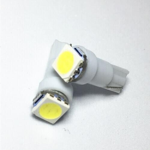 2000pcs T5 led White BlueRed Yellow Green Indicator Light Car Dashboard Instrument Bulb 37 73 SMD 5050 Auto LED Lamp 12V