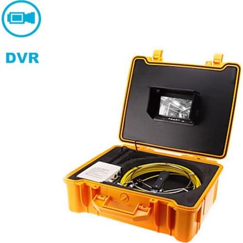 2020 Hot Sale 7 Inch Monitor 20M Fiberglass Cable Sewer Drain Inspection Camera System Used for Underground Pipe Inspection