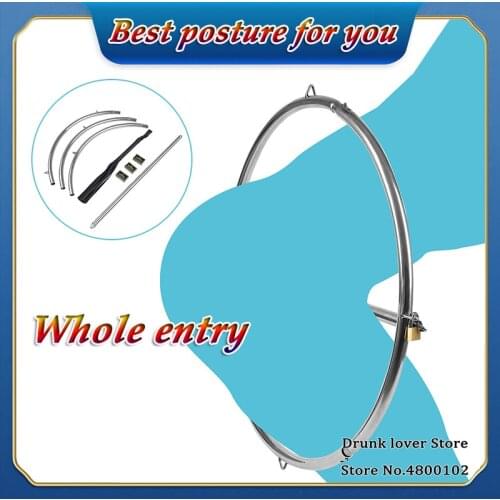 2021 Butt Lock Bondage Intimate Goods Slave SM Leather Whip Stainless Steel BDSM Adult Games Erotic Sex Toys For Women Couples