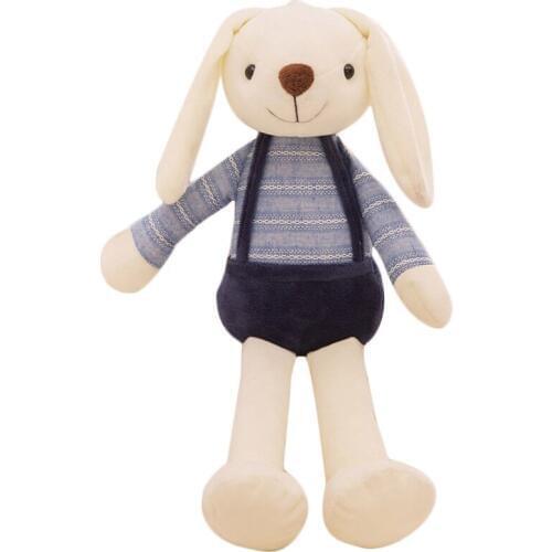 40Cm Cute Bunny Plush Rabbit Toy Soft Cloth Stuffed Rabbit Easter Gift Decor Baby Appease Toys For Children Kids New Year Gift