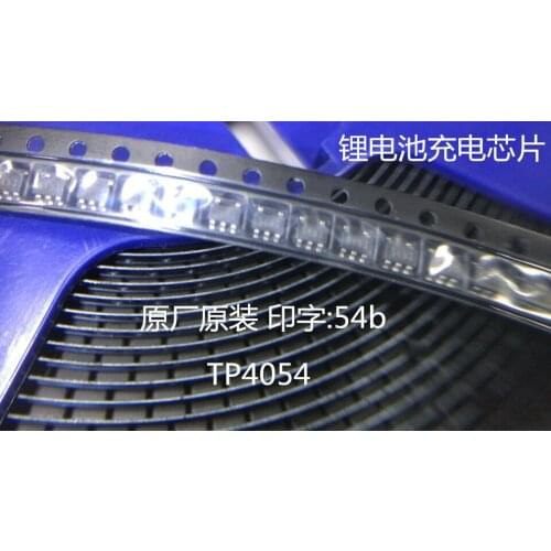 5PCS new original TP4054 (54b3) code:54b rechargeable lithium battery charging IC