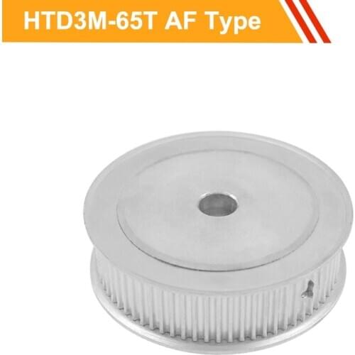 3M 65T Aluminium Timing Pulley Wheel HTD3M Type Tooth Belt Pulley 11mm/16mm Belt Width 10/12/14/15/19/20/25mm Bore Gear Pulley