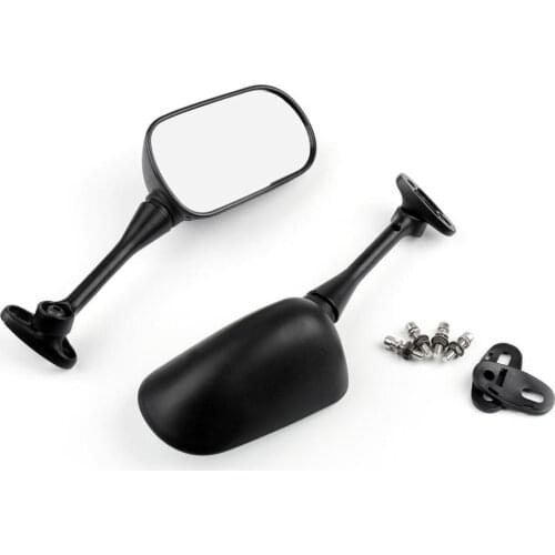 Areyourshop For Honda CB1300S 2005-2008 CBR1000RR 2004-2007 CBR600RR 2007-2015 Side Black Rear View Mirror Motorcycle Parts