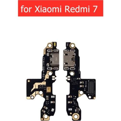 For Xiaomi Redmi 7 USB Charger Connector Flex Cable Microphone USB Charging Dock PCB Board Flex Cable for Redmi7 Repair Parts