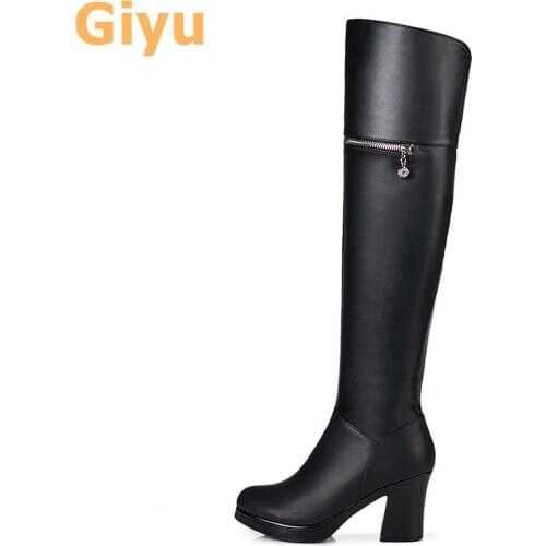 Женские высокие ботинки Giyu China At AliExpress
