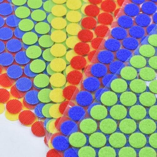 Boob Tape Self Adhesive Fastener Tape Velcros Dots Sticks 20mm Nylon Hook Loop Magic Tape 2cm Velcros Adhesivo for Tools 100pair
