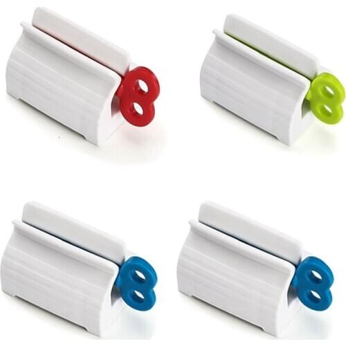 1PC Multi-functional Toothpaste Dispenser Facial Cleanser Squeezer Clips Rolling Toothpaste Squeezer Tube Bathroom Accessories