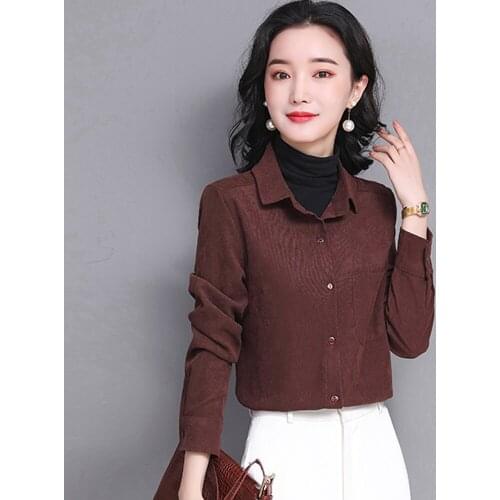 Блузки на пуговицах MONBEEPH China At AliExpress