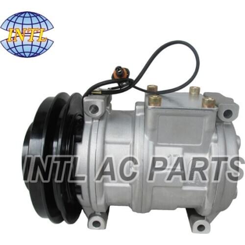 NEW Auto ac a/c compressor 10PA17C for John Deere Tractors Combines 5833 42511-09682-0 447100-2499 471-0442 RE46657 TY6765