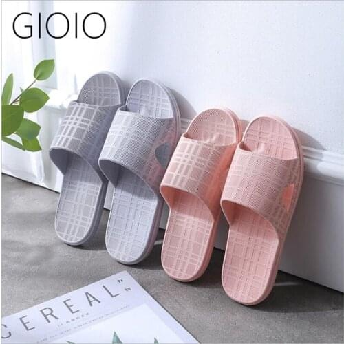 2021 summer mens and womens bathroom slippers thick EVA non-slip bottom soft home indoor sandals and slippers flip flops