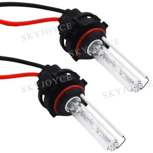 SKYJOYCE 1 Pair AC 12V 35W H16 5202 PSX24W HID light blub 3000K Yellow 4300K 6000K 8000K H16 Car hid Headlight Replacement bulb