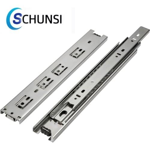 45mm Width 28 Inch Telescopic Guides for Drawers 700mm Home Furniture Slide