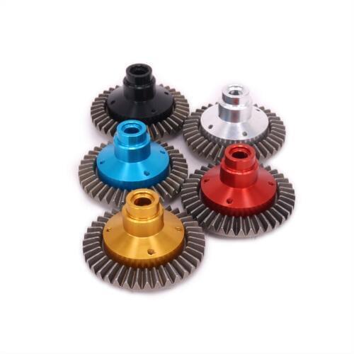 1Set Steel 38T Main Gear And 13T Bevel Gear For Rc Hobby Model Car 1/10 Axial Scx10 Crawler 90022 90035 SCX0031 Hopup Parts