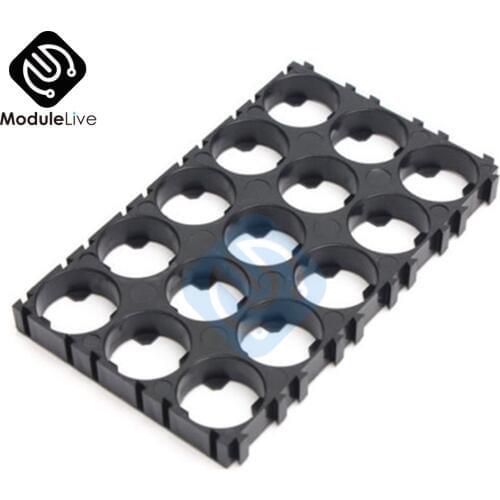 3*5 3x5 3 x 5 Cell 18650 Batteries Spacer Radiating Shell Plastic Heat Holder Bracket