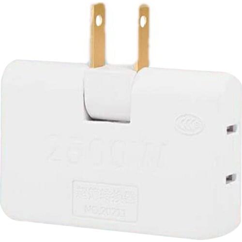 US American Travel Adapter 2 pin European EU To US plug Power adapter Converter Electrical Socket Outlet 180-Degree Rotation