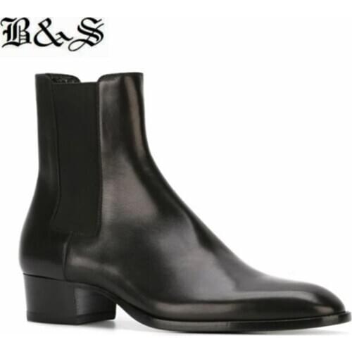 Black Street Men's Chelsea Boots