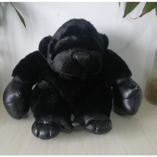 Large 40x35cm lovely orangutan plush toy boxing gorilla soft doll toy,birthday gift b2585