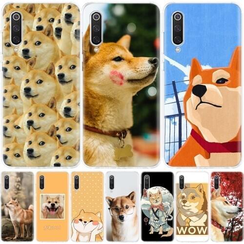 Japanese Shiba Inu Cute Smile Dog Phone Case for Xiaomi Redmi Note 9S 8T 9 8 7 10 7A 8A 9A S2 MI 9 8 CC9 Lite F1 Pro Fashion Cov