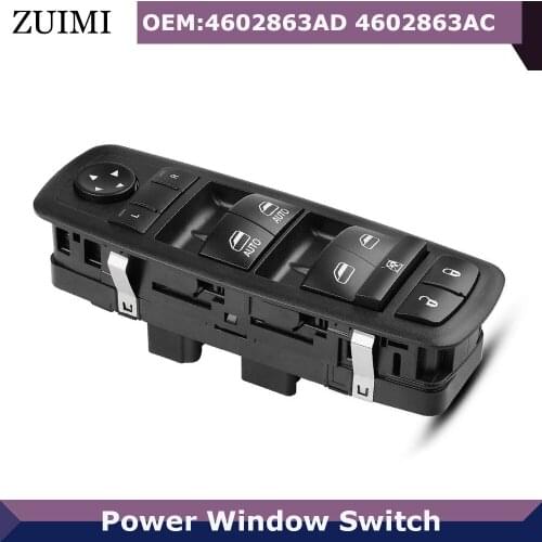 For Dodge Ram 1500 2500 3500 Truck 2009 2010 2011 2012 4602863AB 4602863AD Power Window Control Master Switch Regulator Button