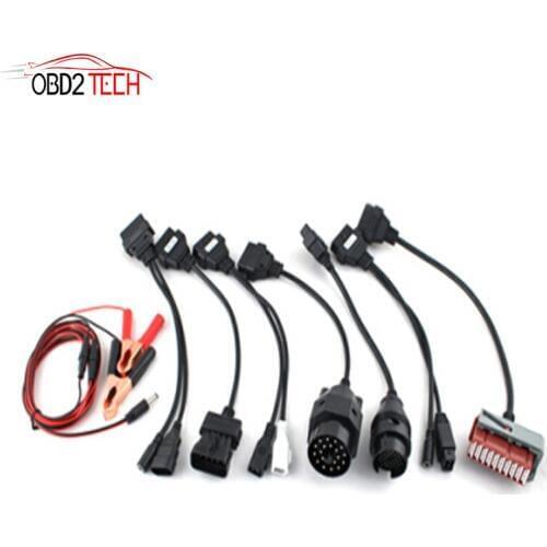 For TCS CDP Pro WOW and multidiag Car Cables Diagnostic Interface Tool 8 Cables