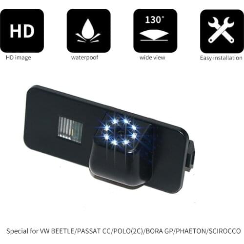 Super Night Vision Rear Camera for VW GOLF POLO PASSAT 5 SCIROCCO EOS LUPO CC POLO(2 cage) PHAETON BEETLE SEAT VARI