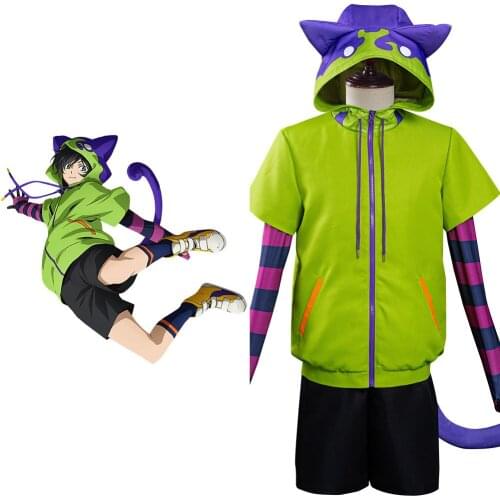 SK8 the Infinity - Miya Cosplay Costume Coat Pants Outfits Halloween Carnival Suit
