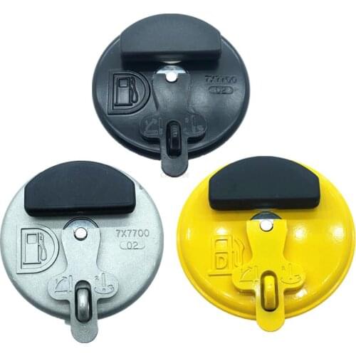 Excavator Accessories CAT 320BC/D 7X7700 Diesel tank cover Zinc alloy quality material for CATERPILLAR