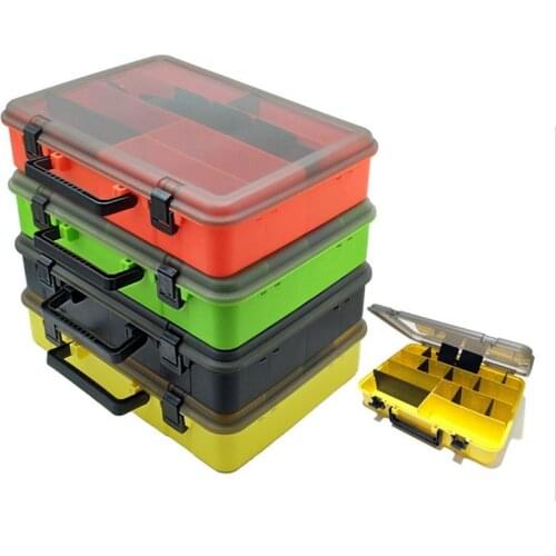 Multifunctional Fishing Tackle Box Large Capacity Bait Fishing Accessories Storage Box Portable Carp Fishing Reel Storage Box