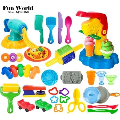 No.28-56 mould 80pcs Plasticine safety handmade colorful clay toy Animal/ numbers/ Food /Tool/ Kitchenware DIY playdough set