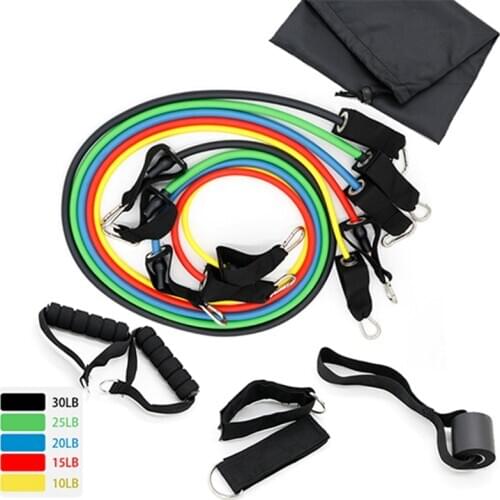 Portable Fitness Equipment Resistance Bands Exercise Latex Resistance Bands Tube Workout Gym Yoga Fitness Stretch Train belt