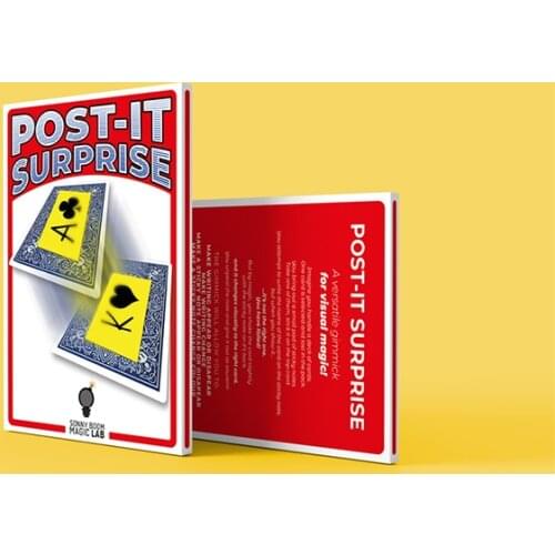 Post It Surprise (Gimmicks and Online Instructions) by Sonny Boom Illusions Close up Magic Street Magia Magician Magic Tricks