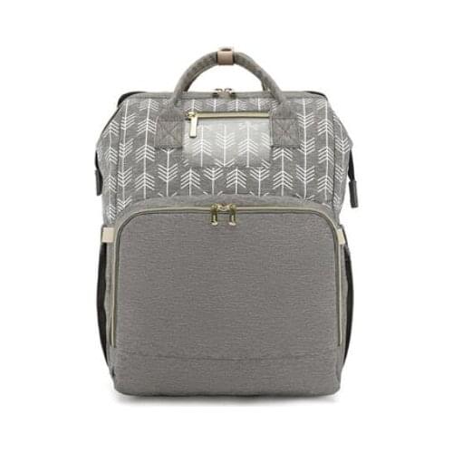 Baby Diaper Bag Bed Backpack For Mom Maternity Bag For Stroller Nappy Bag Large Capacity Nursing Bag for Baby Care Upgrade Hooks