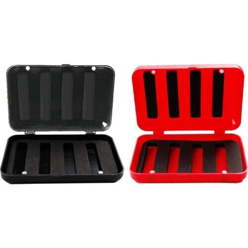 Fishing Tackle Box Waterproof ABS Double Side Bait Lure Hooks Storage Boxes Carp Fly Fishing Accessories Organizer 4-8 Grids