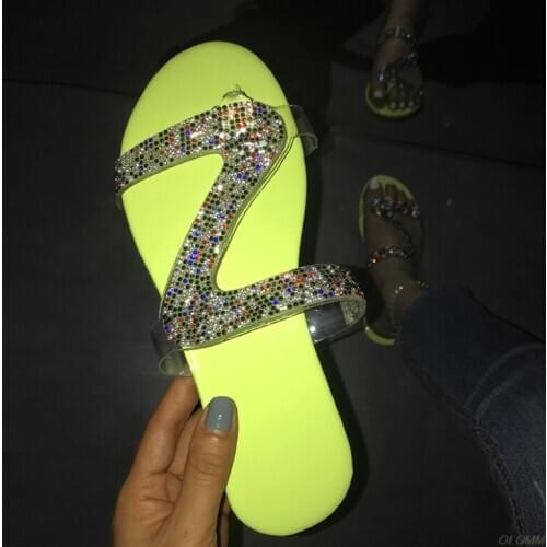 2020 New Womens Shoes Fashion Slides Slipper Sandals for Women Pu Rubber Casual Outside Slipper Female Large Size 35-43 Zapatos