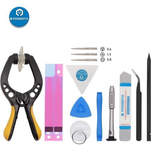13 IN 1 Screen Repair Kit Opening Kit Battery Replacement Tool Kit for iPhone Repair Opening Tools